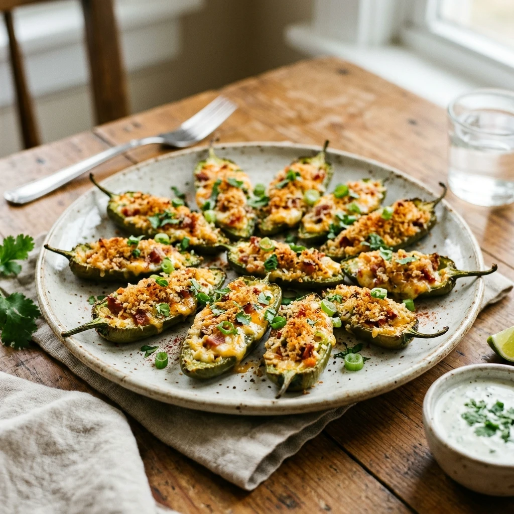 Air Fryer Cream Cheese Jalapeno Poppers