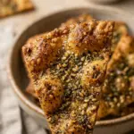 Air Fryer Crispy Pita Chips with Zaatar Seasoning