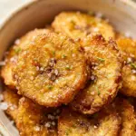 Air Fryer Crispy Plantain Slices with Lime Salt