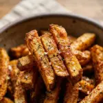 Air Fryer Crispy Turnip Fries with Paprika