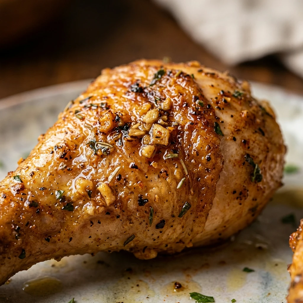 Air Fryer Garlic Herb Chicken Drumsticks