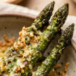 Air Fryer Garlic Parmesan Asparagus Spears