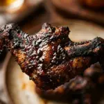 Air Fryer Halloween Bat Wings BBQ