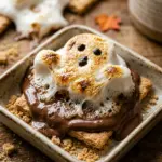 Air Fryer Halloween Ghost S'mores