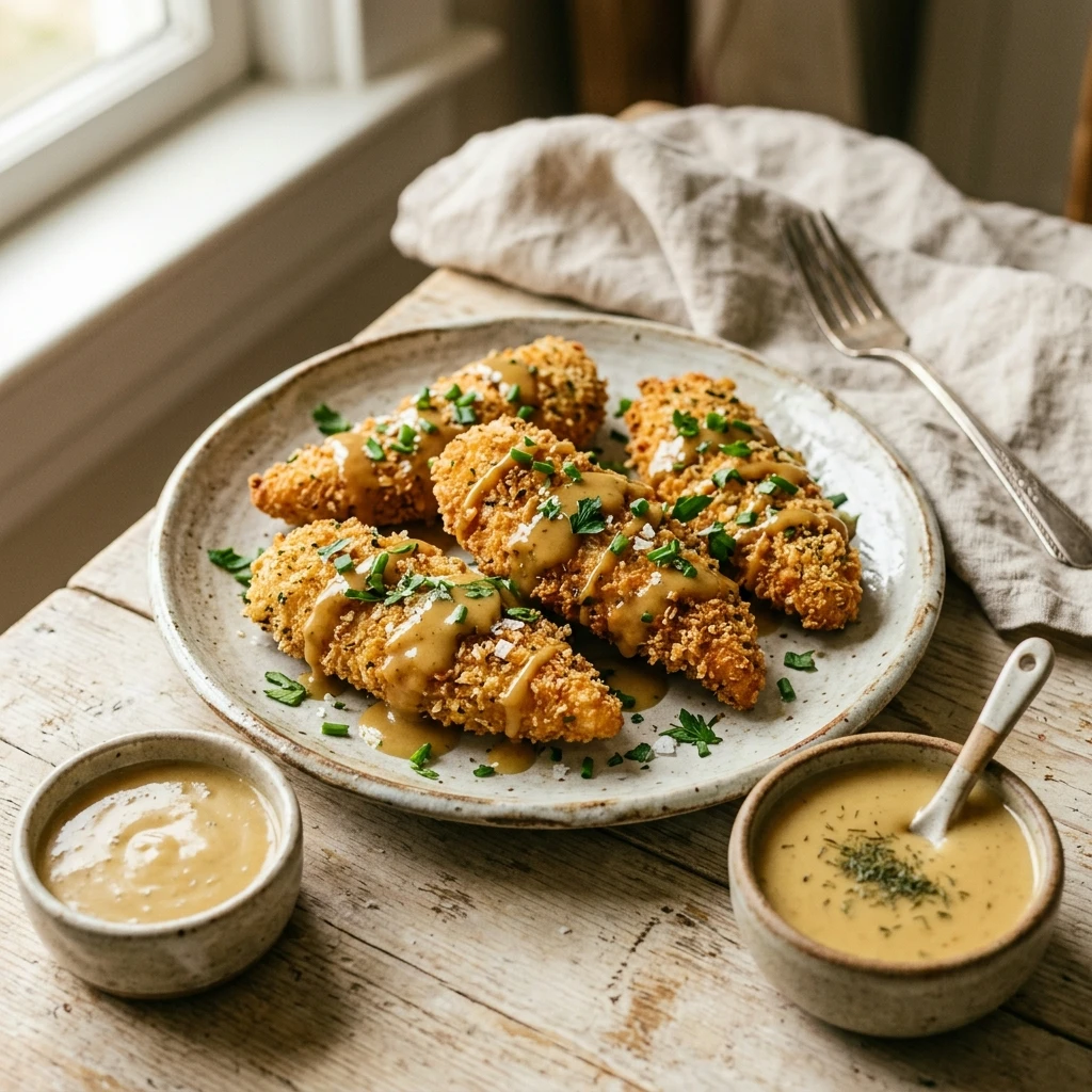 Air Fryer Honey Mustard Chicken Tenders