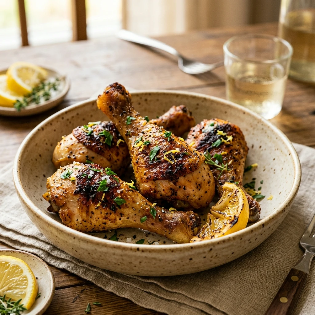 Air Fryer Lemon Pepper Drumsticks