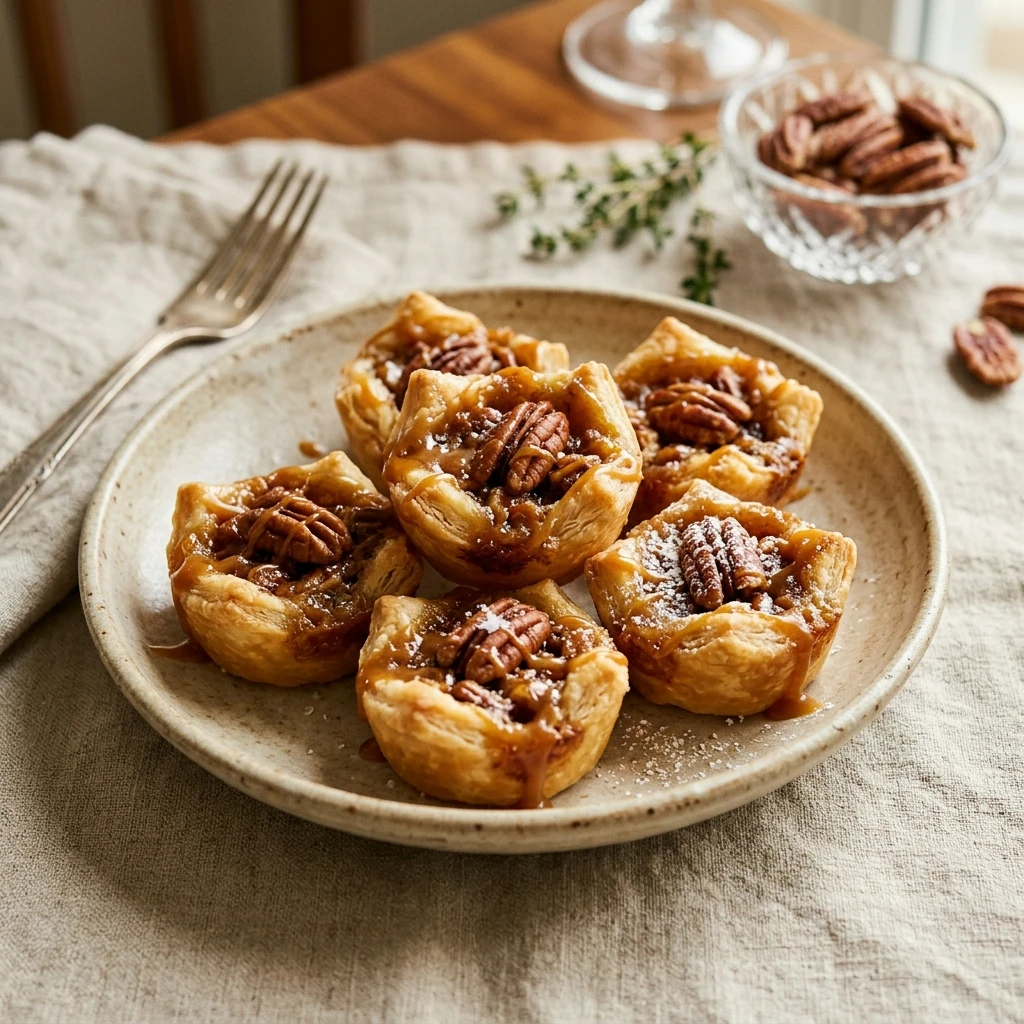 Air Fryer Pecan Pie Bites