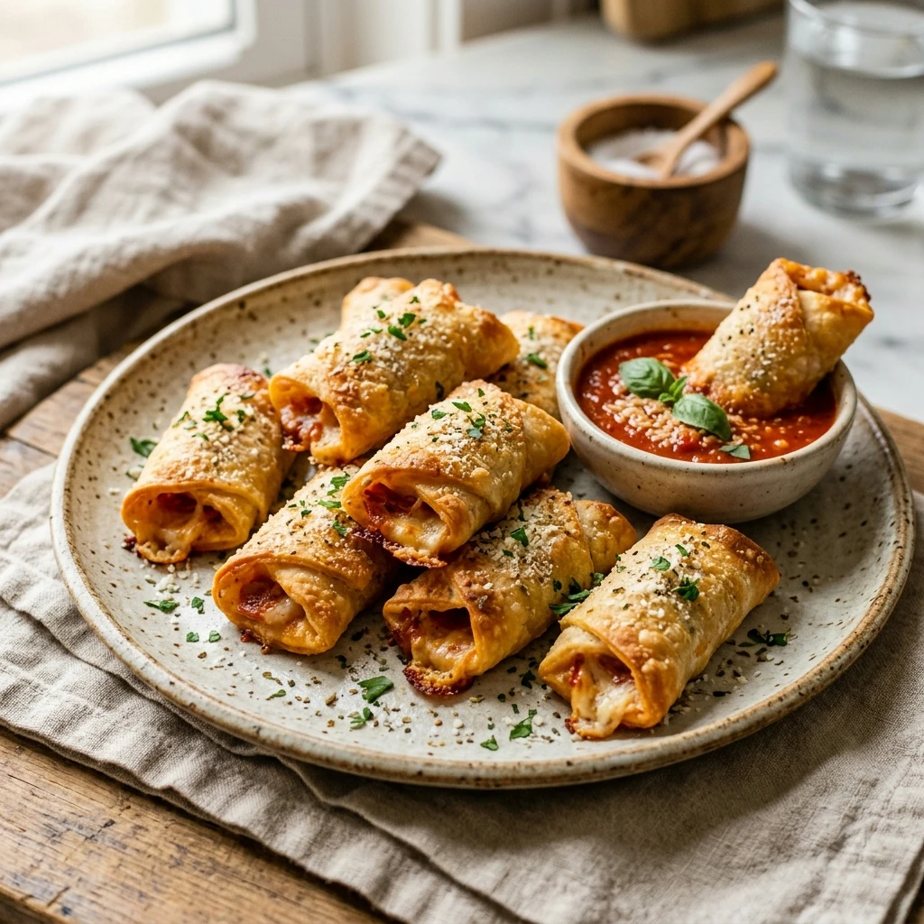Air Fryer Pizza Rolls