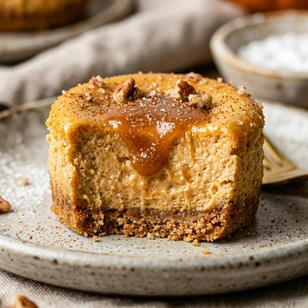 Air Fryer Pumpkin Cheesecake Bites