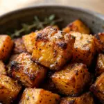 Air Fryer Roasted Butternut Squash Cubes