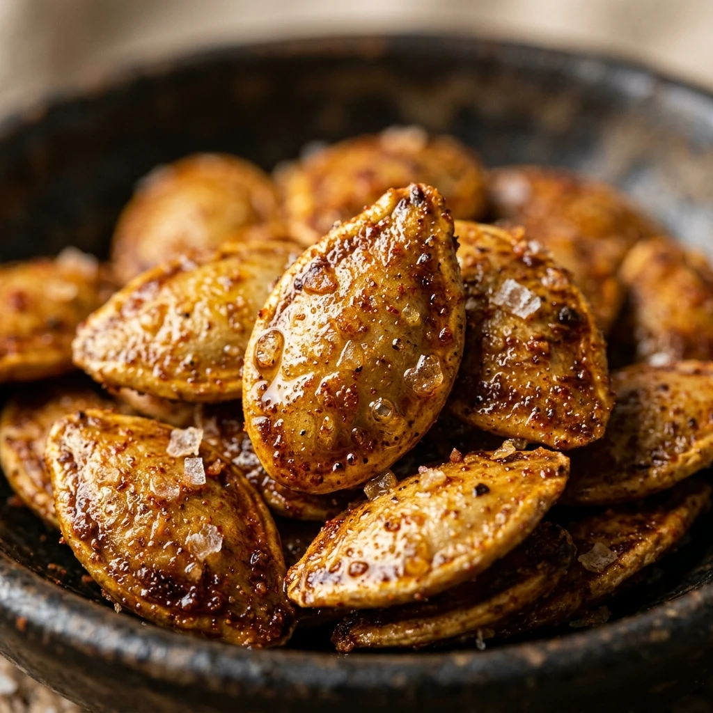 Air Fryer Roasted Pumpkin Seeds