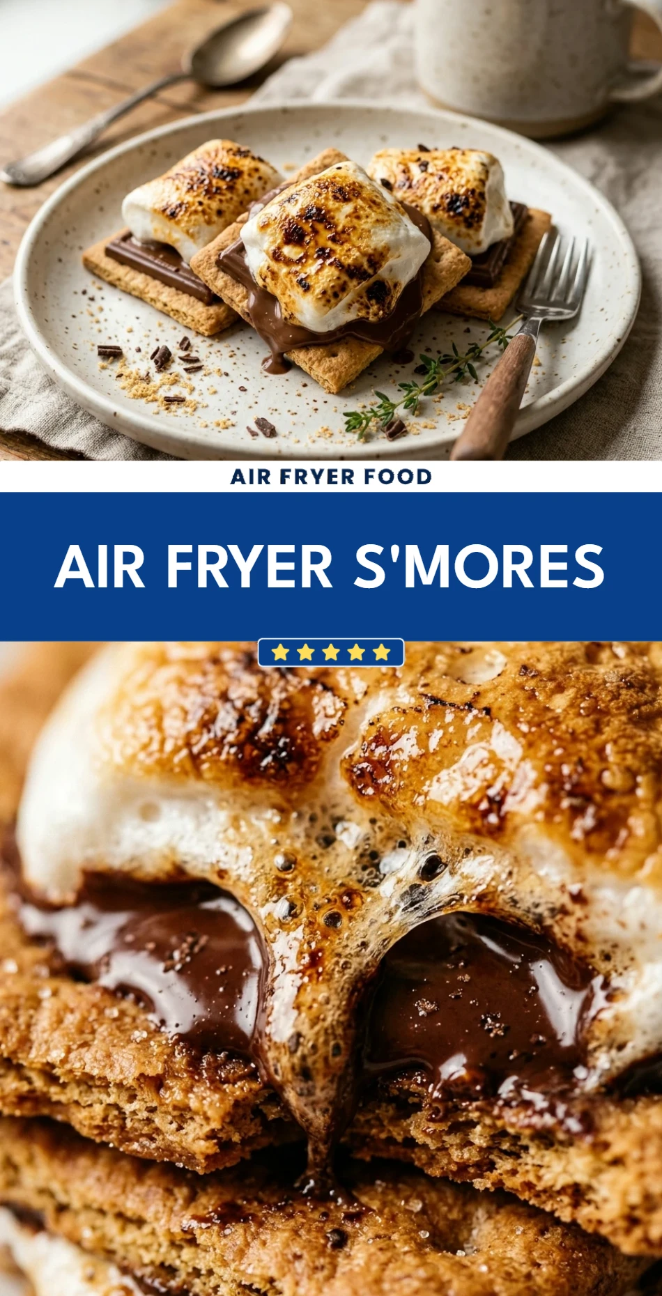 Air Fryer S'mores