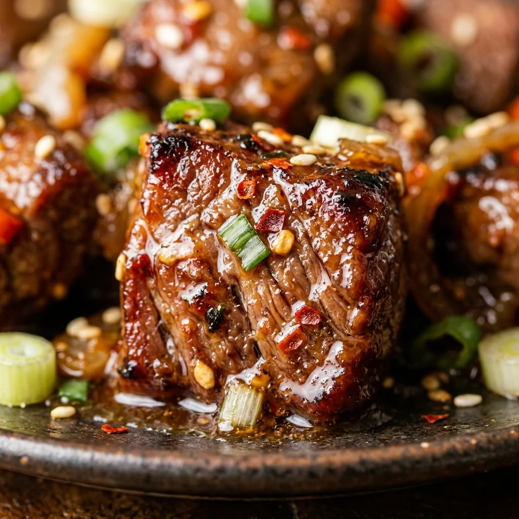 Air Fryer Sweet and Spicy Beef Stir Fry Bites