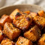 Air Fryer Sweet Potato Cubes