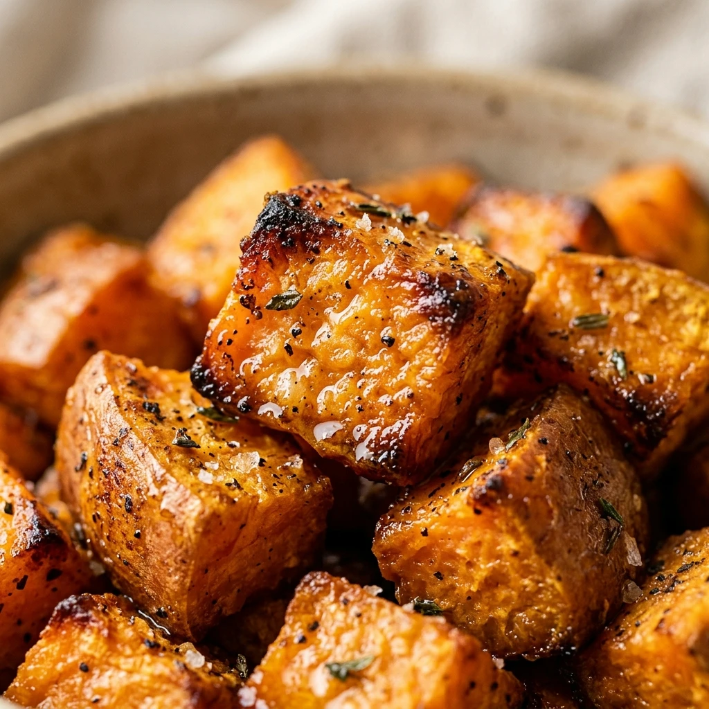 Air Fryer Sweet Potato Cubes