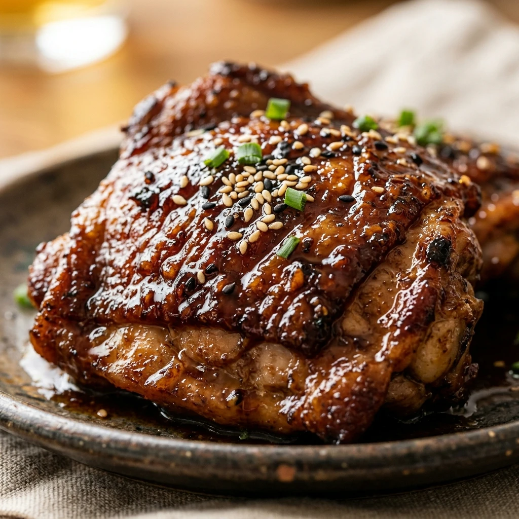 Air Fryer Teriyaki Chicken Thighs