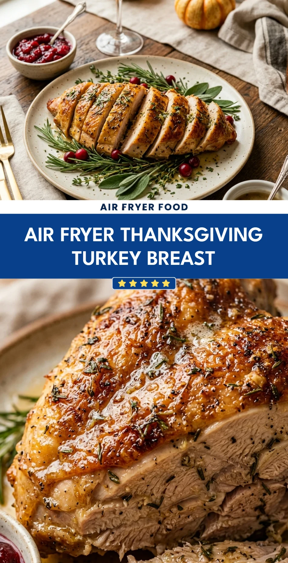 Air Fryer Thanksgiving Turkey Breast