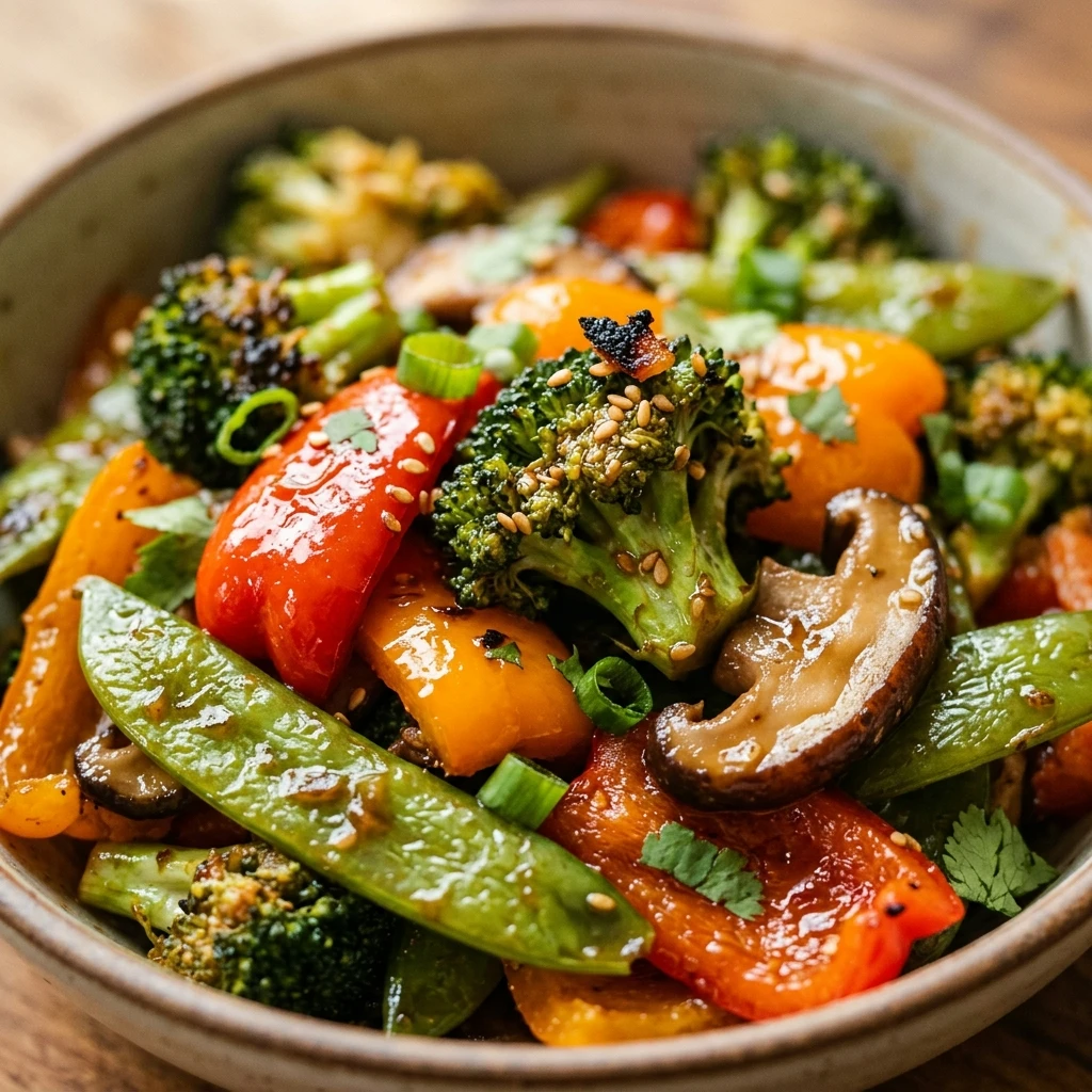 Air Fryer Veggie Stir Fry