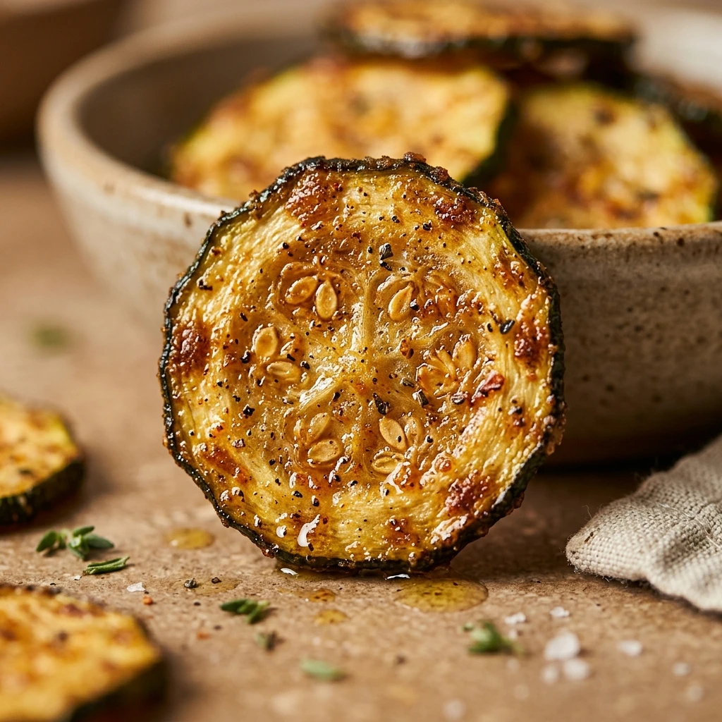 Air Fryer Zucchini Chips