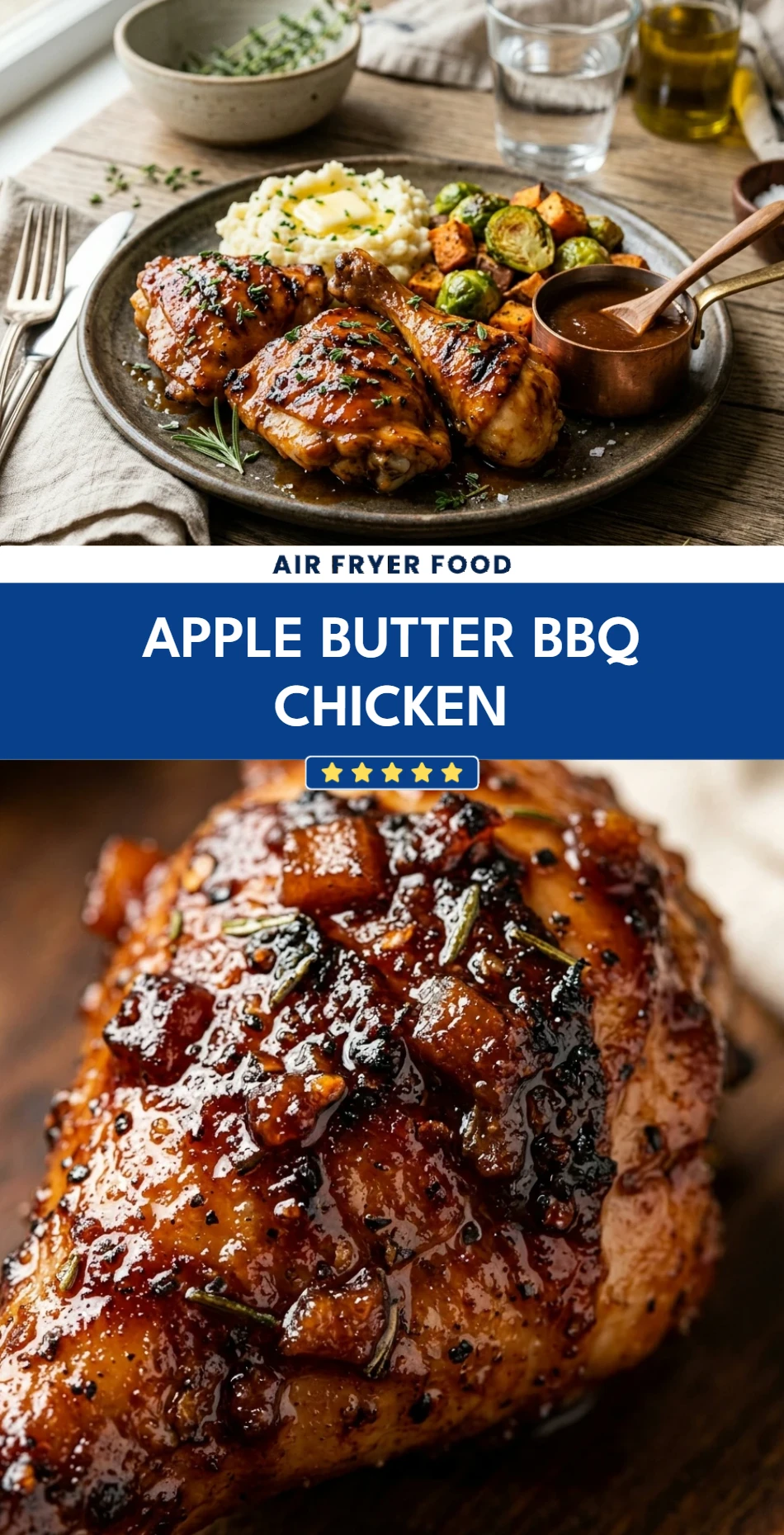 Apple Butter BBQ Chicken
