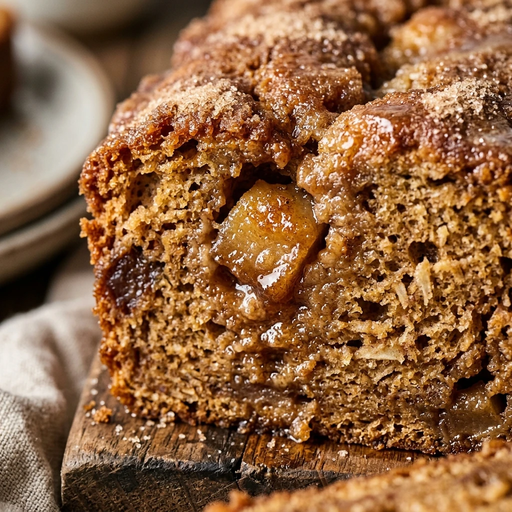 Apple Cider Bread Loaf For Breakfast Sweet