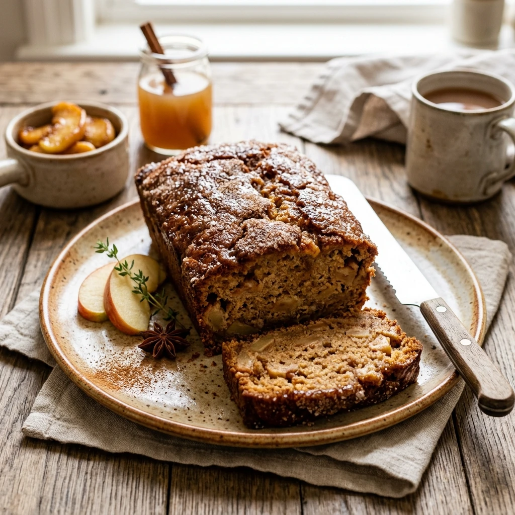 Apple Cider Bread Loaf