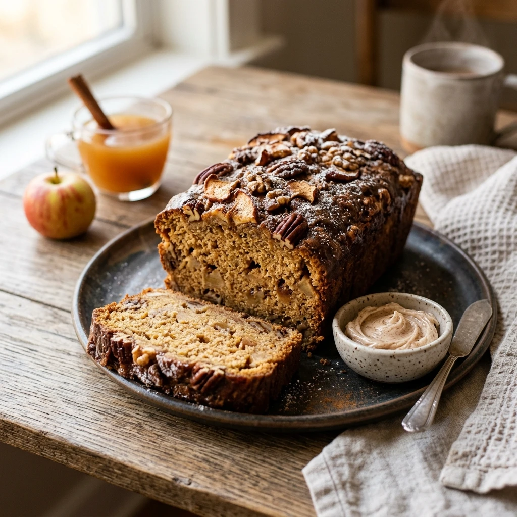 Apple Cider Bread Loaf
