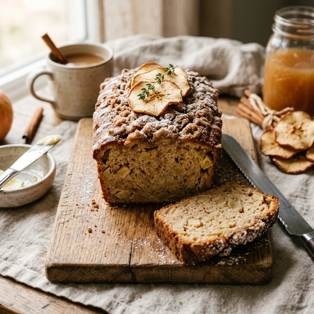 Apple Cider Bread Loaf