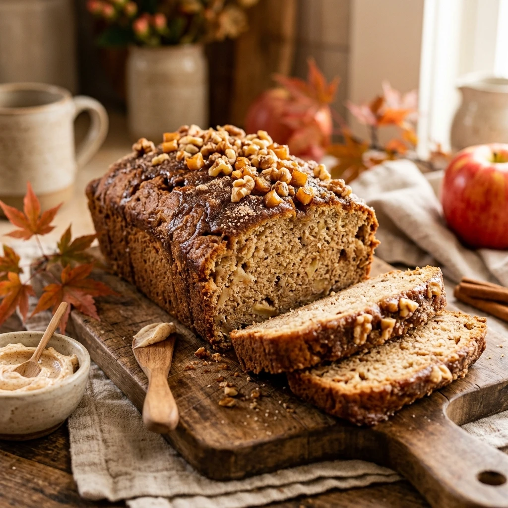 Apple Cider Bread Loaf