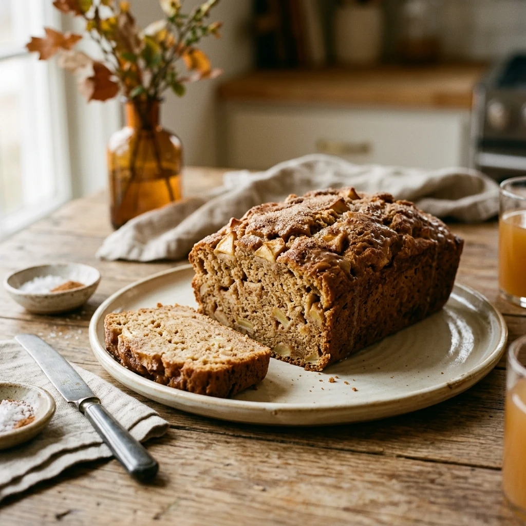 Apple Cider Bread Loaf