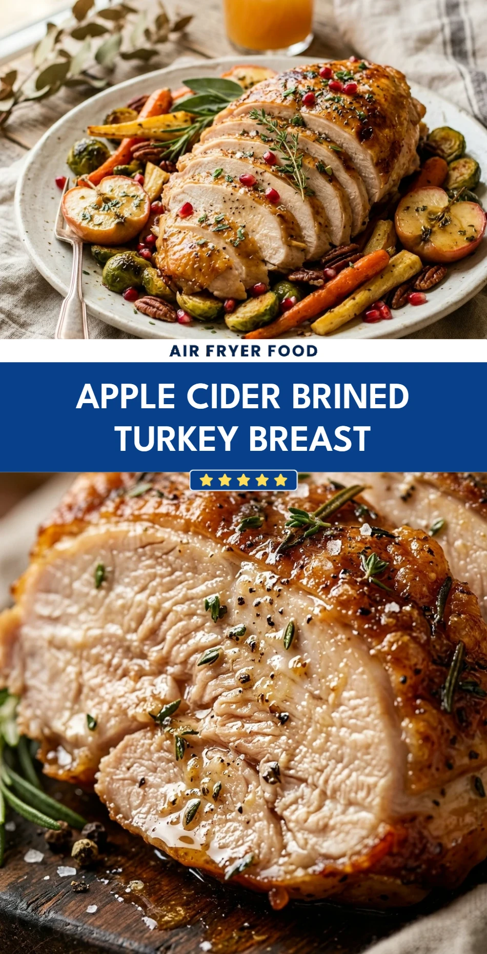 Apple Cider Brined Turkey Breast