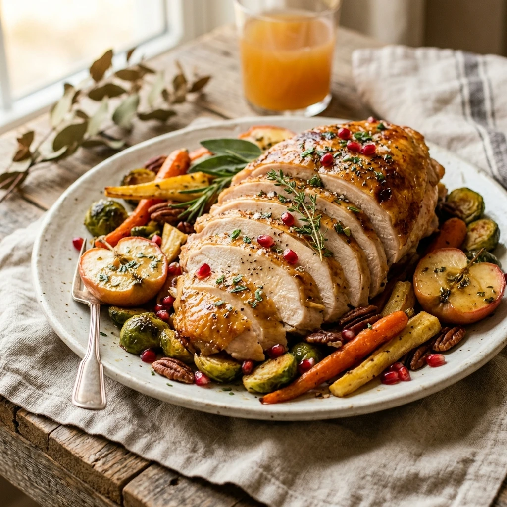 Apple Cider Brined Turkey Breast
