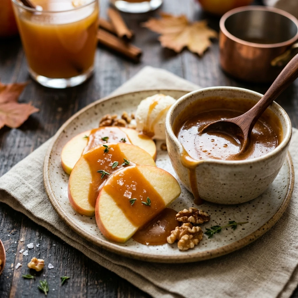 Apple Cider Caramel Sauce
