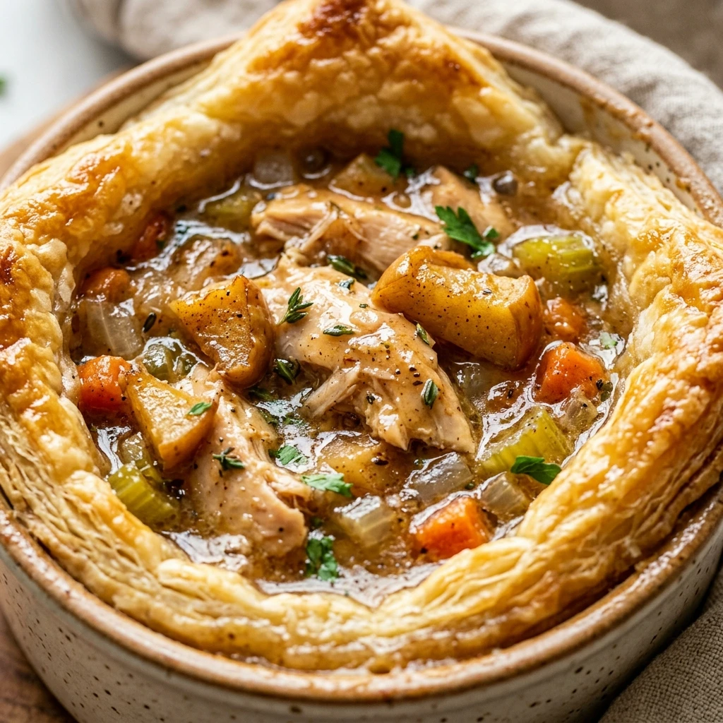 Apple Cider Chicken Pot Pie