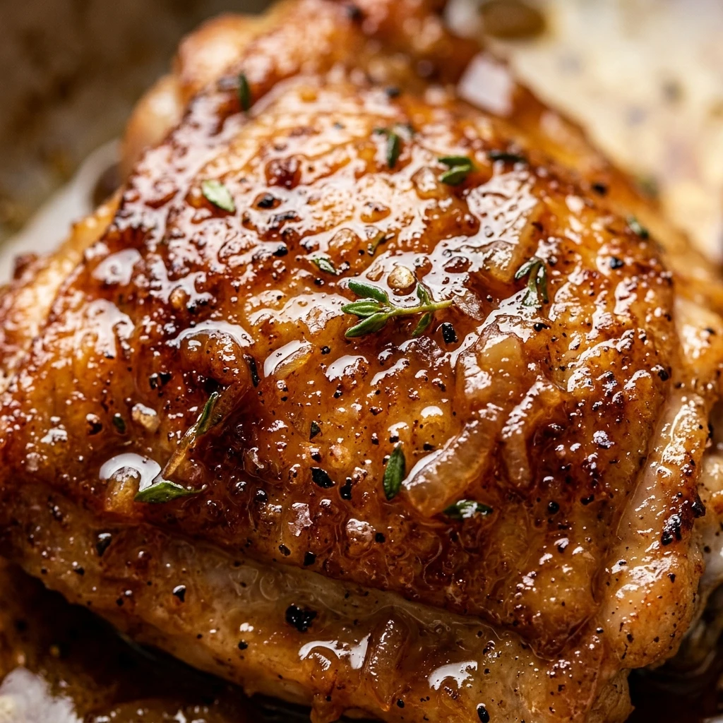Apple Cider Chicken Thighs