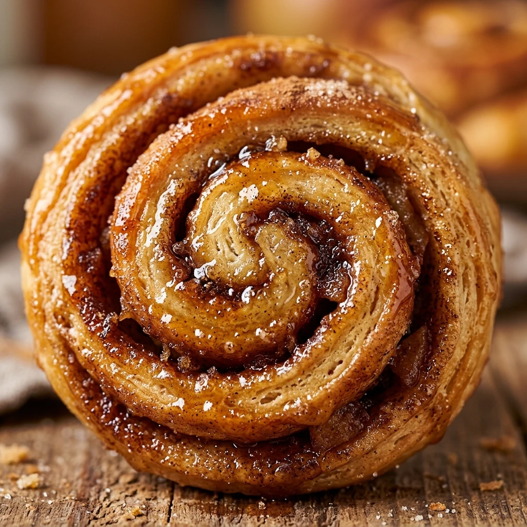 Apple Cider Cinnamon Roll Twists