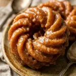 Apple Cider Glazed Crullers Donuts Recipe