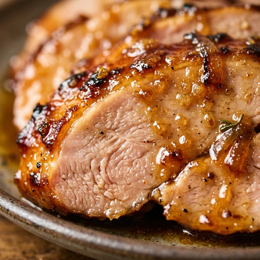 Apple Cider Glazed Ham (CHICKEN Ham)