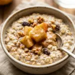 Apple Cinnamon High Protein Overnight Oats Recipe