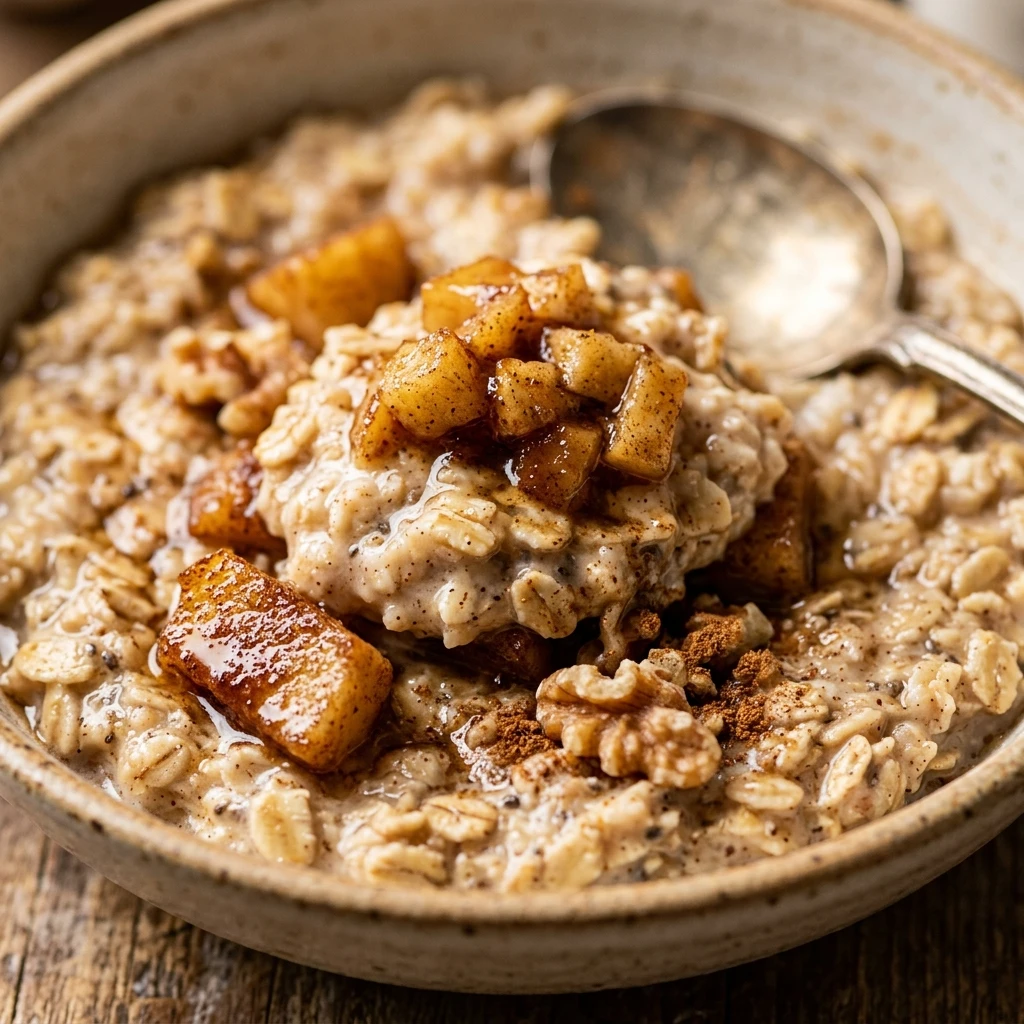 Apple Cinnamon Overnight Oats