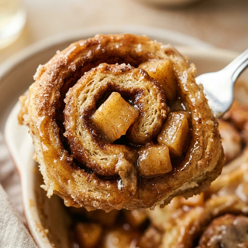 Apple Pie Cinnamon Roll Casserole Recipe