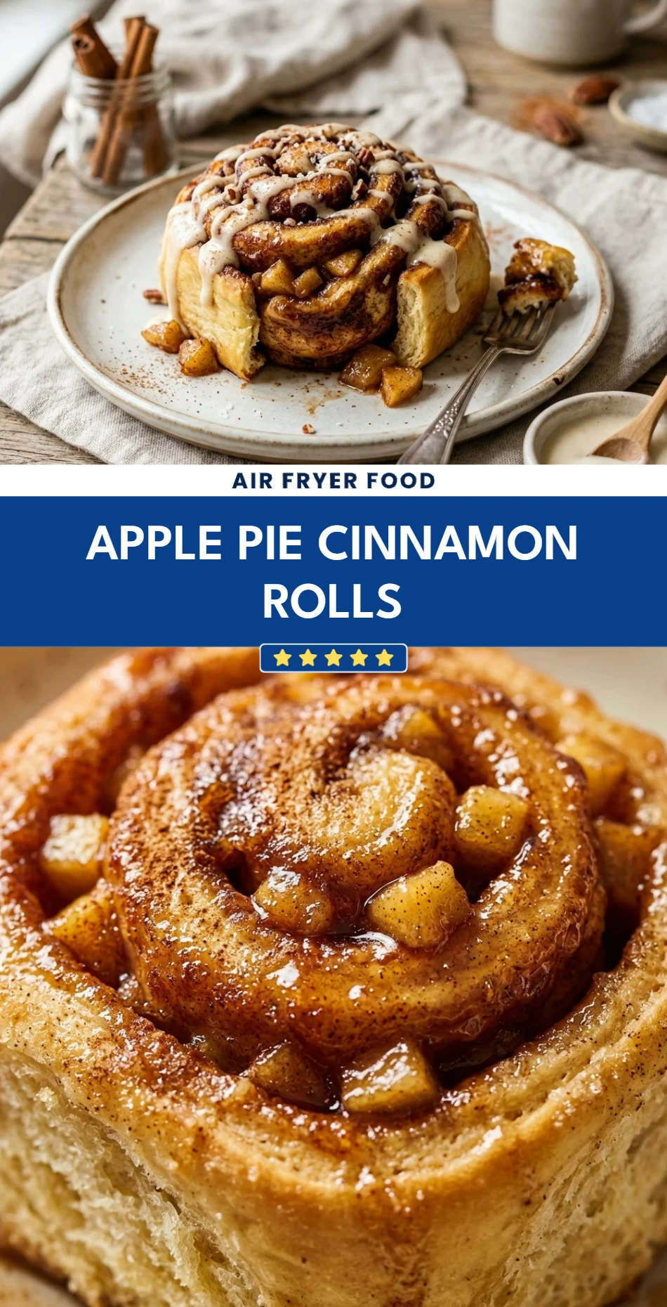 Apple Pie Cinnamon Rolls