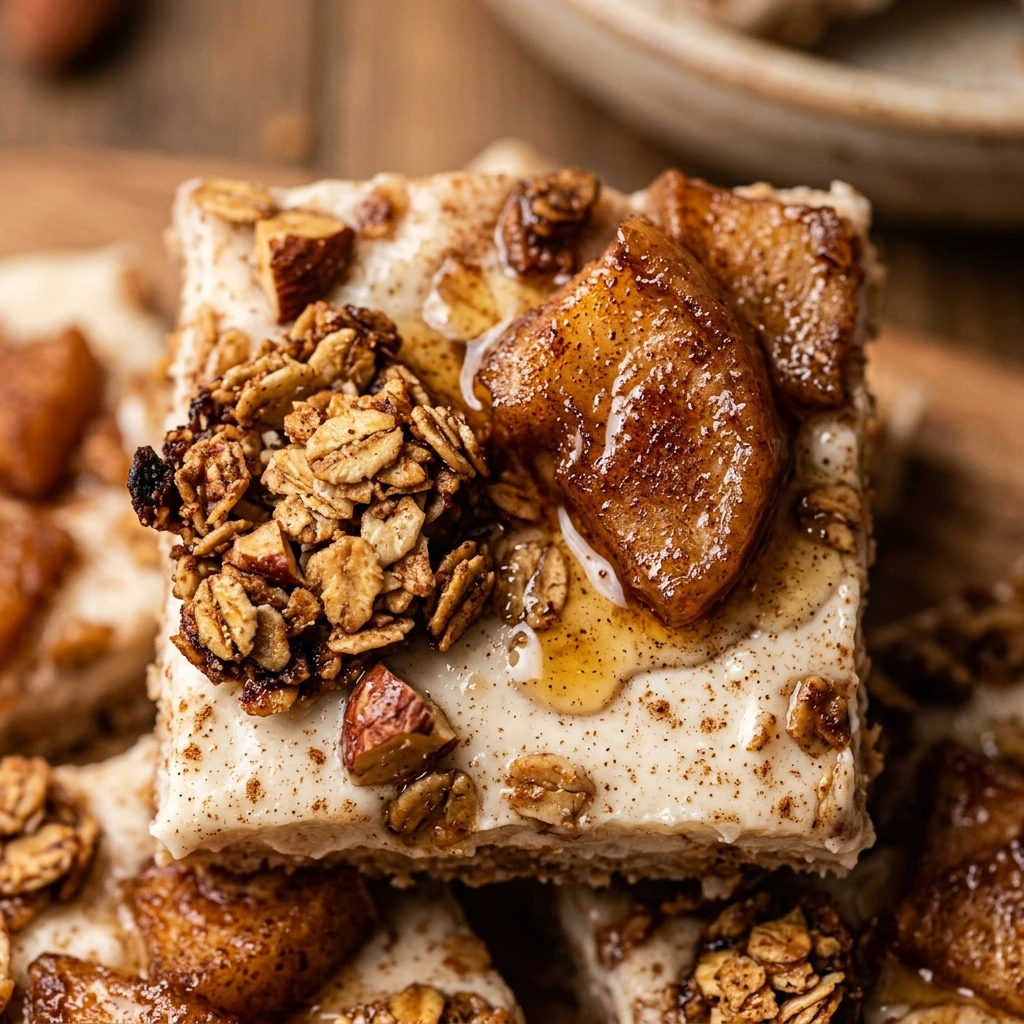 Apple Pie Protein Yogurt Bark Breakfast