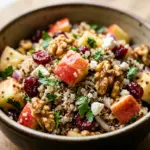 Apple Walnut Quinoa Salad Recipe