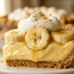 Banana Cream Pie with Vanilla Custard