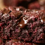 Beetroot Velvet Brownies