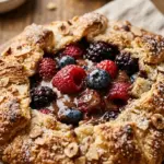 Berry Nutella Galette with Flaky Pastry