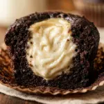 Black Bottom Cupcakes with Cream Cheese Filling