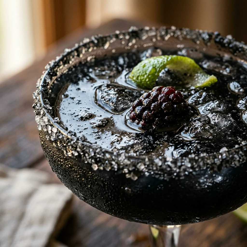Black Magic Margaritas Mocktail