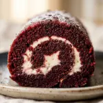 Blood Velvet Cake Roll